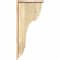 Ekena Millwork Carmel Rough Sawn Corbel w/Backplate, Douglas Fir, 6"W x 14"D x 30"H COR06X14X30CAR01RDF - alternate 4